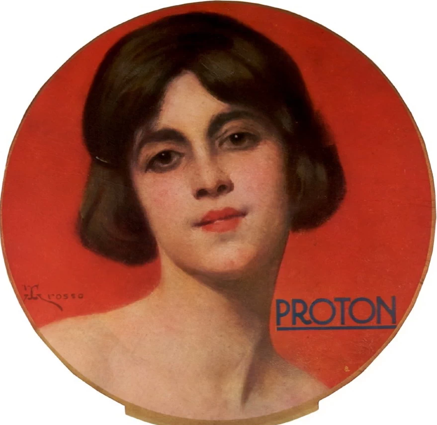Ritratto a mezzo busto di donna con capelli trattenuti da fermaglio - Museo Nazionale Collezione Salce, Treviso
